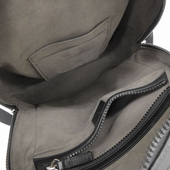 Gucci GG Supreme Small Backpack Rucksack Canvas Beige Black - Picture 5 of 6